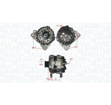 generátor MAGNETI MARELLI 063735695010