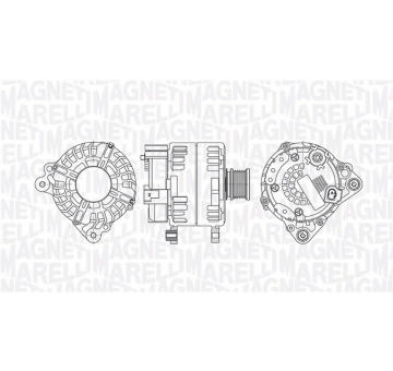 Alternátor MAGNETI MARELLI 063737614610