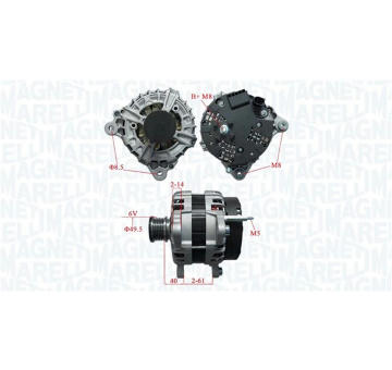 generátor MAGNETI MARELLI 063736195010
