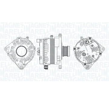 Alternátor MAGNETI MARELLI 063736467010