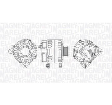 Alternátor MAGNETI MARELLI 063737664110