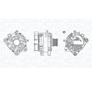 generátor MAGNETI MARELLI 063730849010