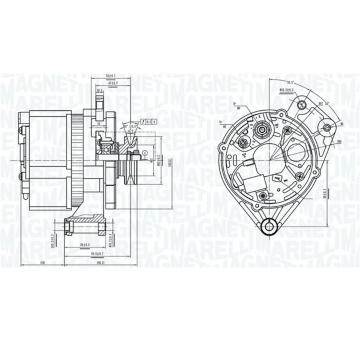 generátor MAGNETI MARELLI 063739061010