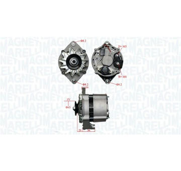 Alternátor MAGNETI MARELLI 063730099010