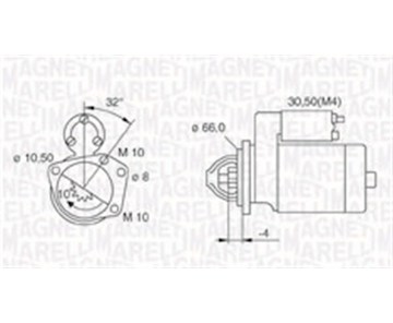 Startér MAGNETI MARELLI 063721207010