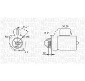 Startér MAGNETI MARELLI 063720371010