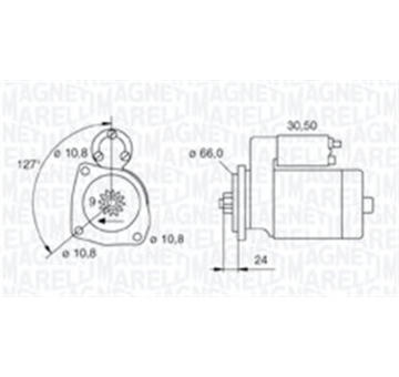 Startér MAGNETI MARELLI 063721242010