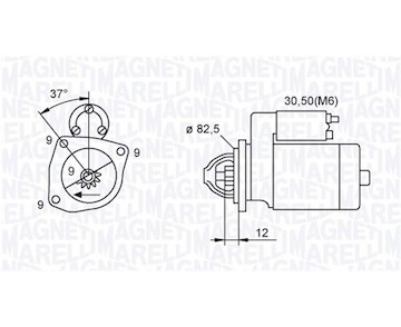 Startér MAGNETI MARELLI 063721264010