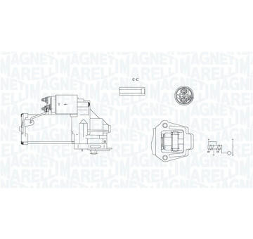 żtartér MAGNETI MARELLI 063721245010