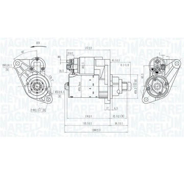 żtartér MAGNETI MARELLI 063721282010