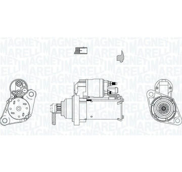 żtartér MAGNETI MARELLI 063721324010