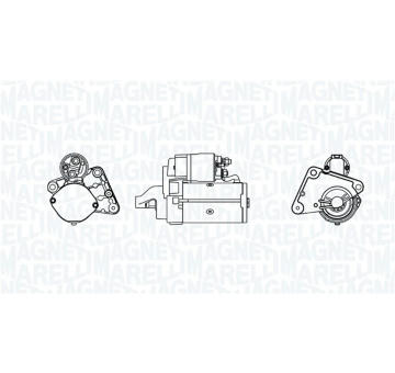 Startér MAGNETI MARELLI 063720113910