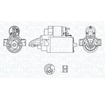 Startér MAGNETI MARELLI 063721421010
