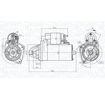 Startér MAGNETI MARELLI 063721687010