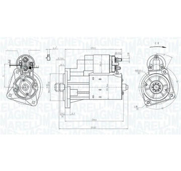 żtartér MAGNETI MARELLI 063720297010