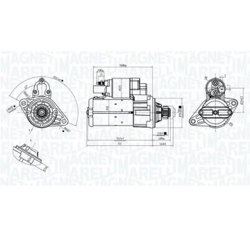 żtartér MAGNETI MARELLI 063725561010