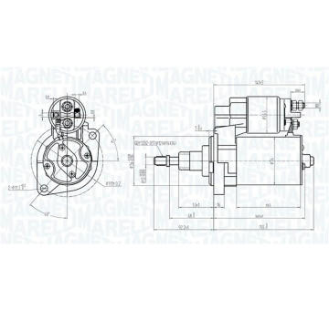 żtartér MAGNETI MARELLI 063720601010