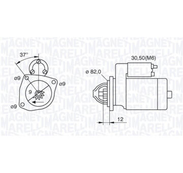 Startér MAGNETI MARELLI 063521082040