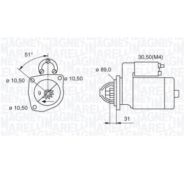 żtartér MAGNETI MARELLI 063522300060