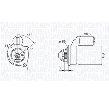 Startér MAGNETI MARELLI 063227592010