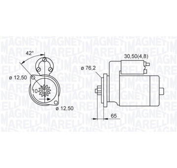 Startér MAGNETI MARELLI 063521230140