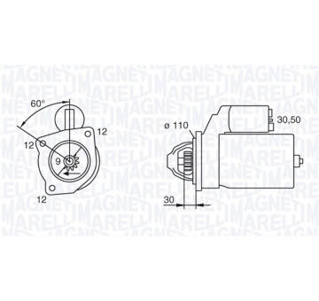 żtartér MAGNETI MARELLI 063217126010