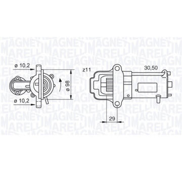 Startér MAGNETI MARELLI 063280023010