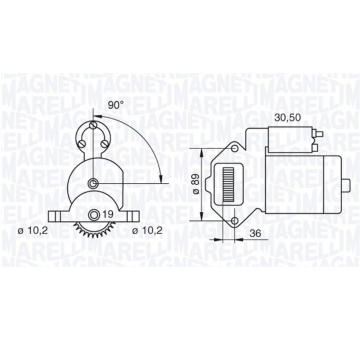 Startér MAGNETI MARELLI 063187051010