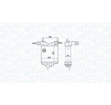 chladič turba MAGNETI MARELLI 351319204080