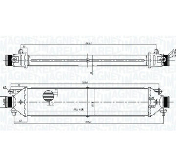 chladič turba MAGNETI MARELLI 351319204100