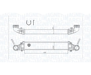 chladič turba MAGNETI MARELLI 351319204180