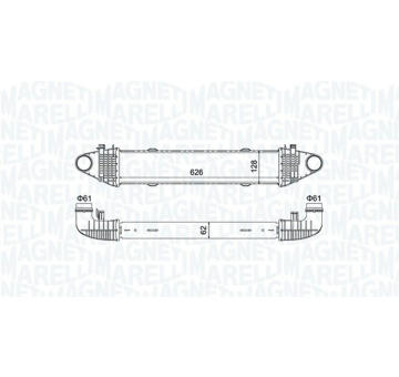 chladič turba MAGNETI MARELLI 351319204520