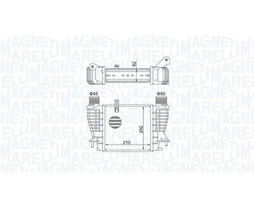 Chladič turba MAGNETI MARELLI 351319204710