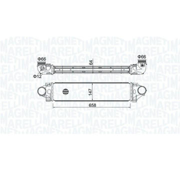 chladič turba MAGNETI MARELLI 351319204990