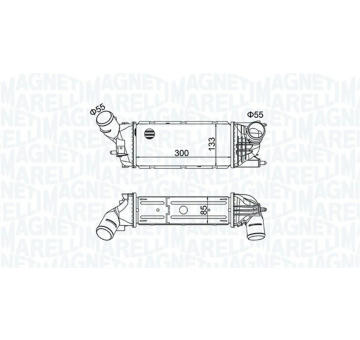 chladič turba MAGNETI MARELLI 351319205120