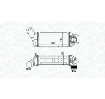 chladič turba MAGNETI MARELLI 351319205130
