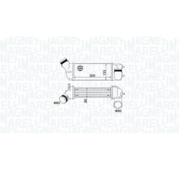 chladič turba MAGNETI MARELLI 351319205140