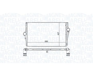 chladič turba MAGNETI MARELLI 351319205220