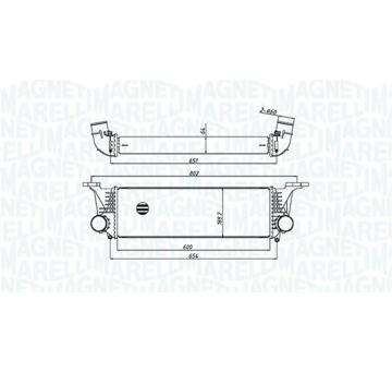 chladič turba MAGNETI MARELLI 351319205500