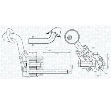 Olejové čerpadlo MAGNETI MARELLI OP0005