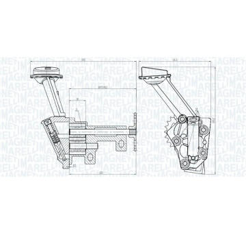 Olejové čerpadlo MAGNETI MARELLI OP0018