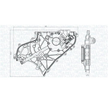 Olejové čerpadlo MAGNETI MARELLI OP0052