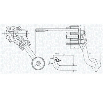 Olejové čerpadlo MAGNETI MARELLI 351516000065