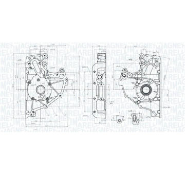Olejové čerpadlo MAGNETI MARELLI 351516000078