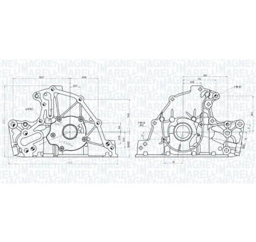 Olejové čerpadlo MAGNETI MARELLI OP0079