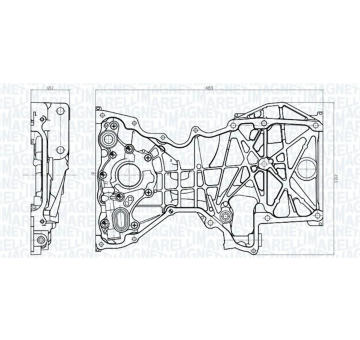 Olejové čerpadlo MAGNETI MARELLI 351516000108