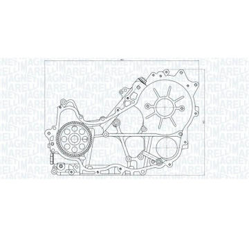 Olejové čerpadlo MAGNETI MARELLI 351516000118
