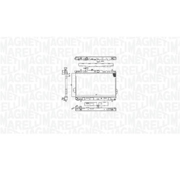 Chladič motora MAGNETI MARELLI 350213110400