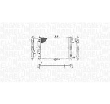 Chladič, chlazení motoru MAGNETI MARELLI 350213197400