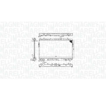 Chladič motora MAGNETI MARELLI 350213197600